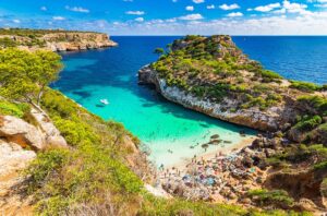 View Of Cala Moro Beach, Majorca