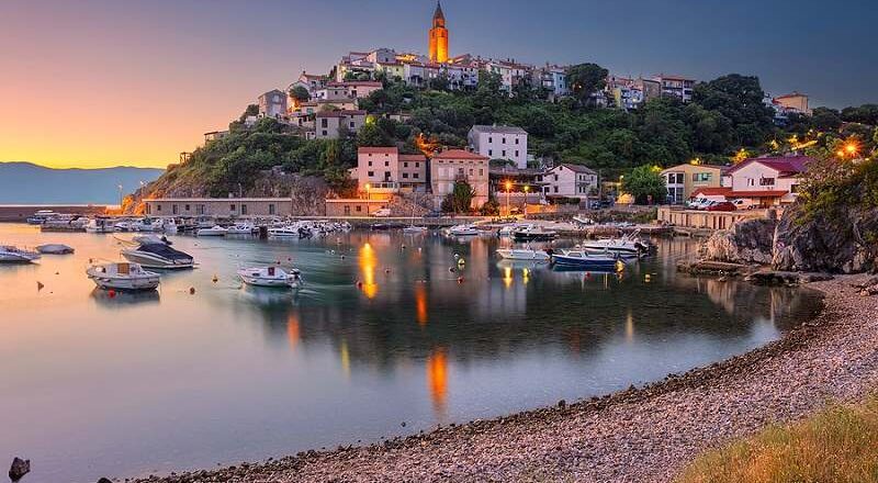 Vrbnik in Croatia.