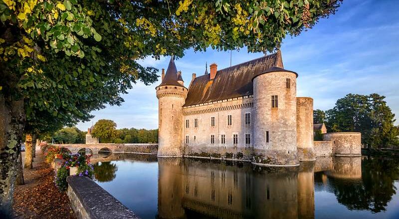 Loire valley and the chateau de Sully