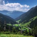 Andorra mountains and valley.